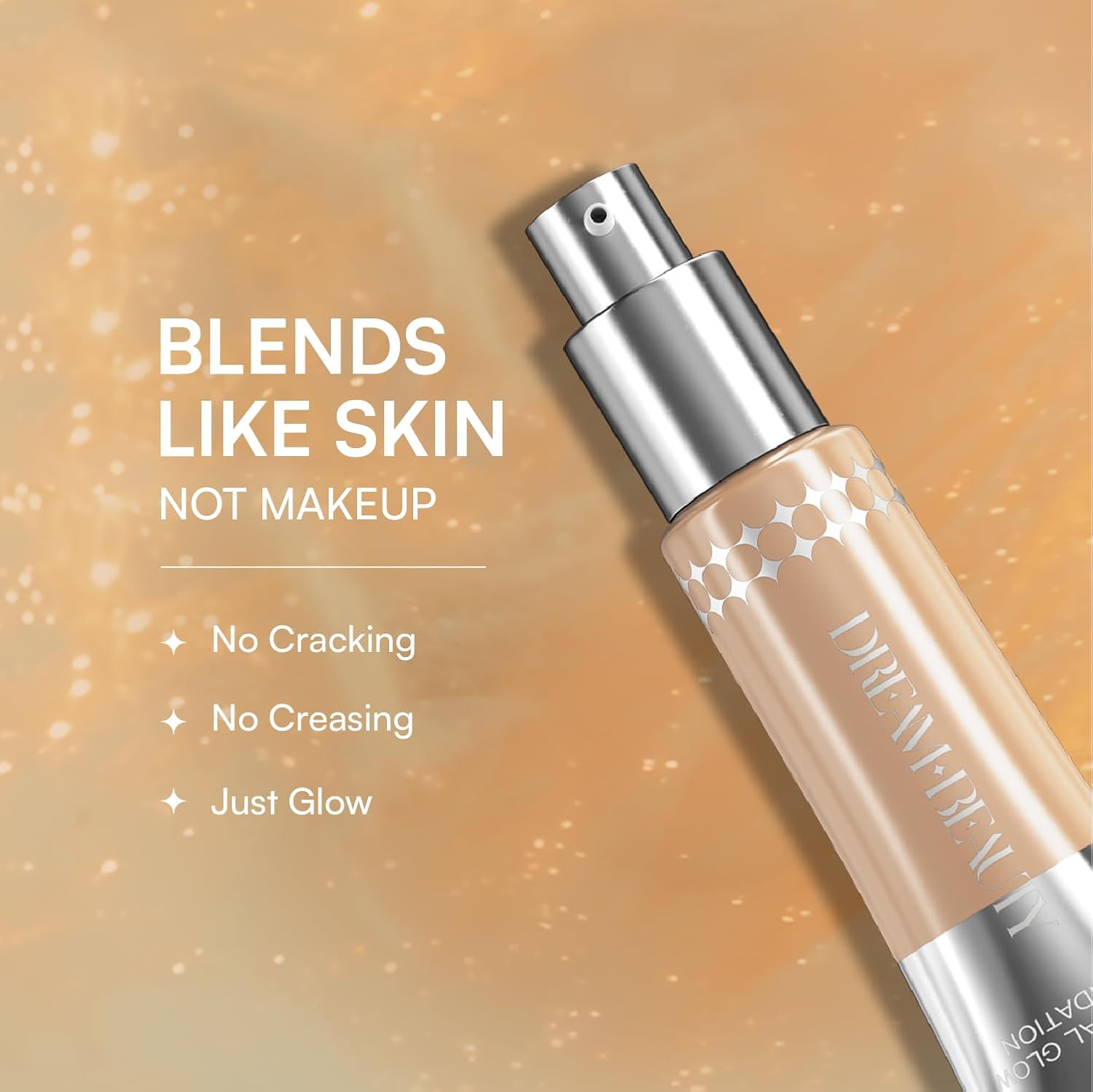 Dream Beauty Celestial Glow Foundation – natural skin tint for natural to Medium coverage | Dewy matte poreless finish | Breathable & Buildable (Neutral Light) - Image 3
